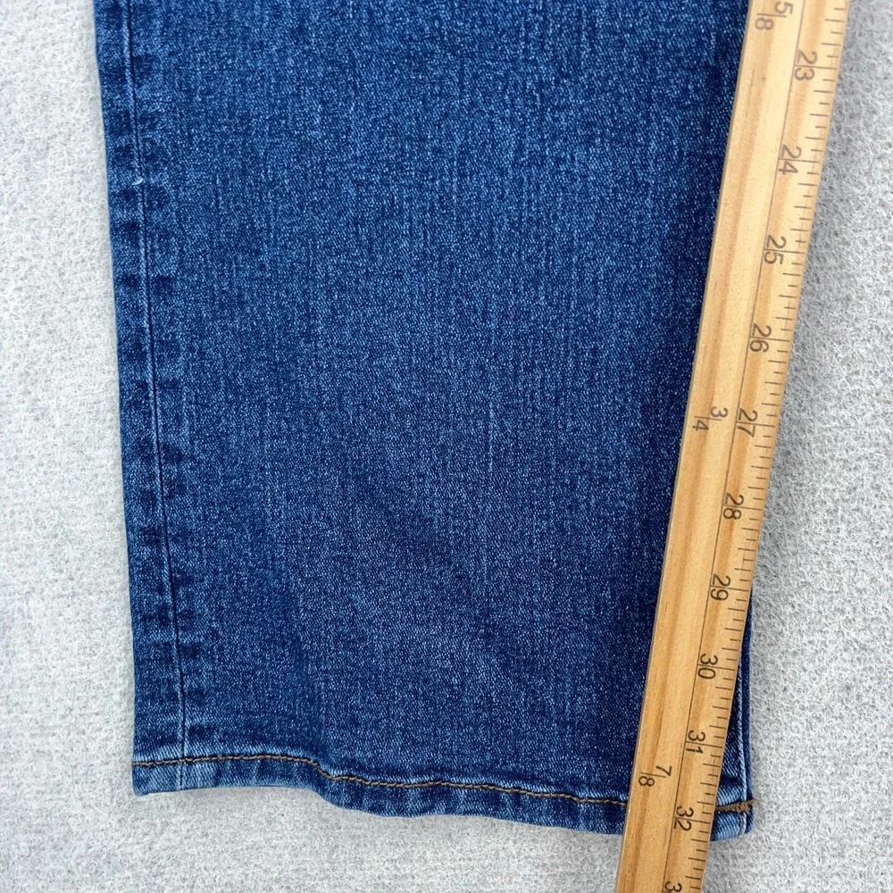 True Religion Ricky Jeans Mens 40x32 Flap Pocket Med Wash Faded Whiskered Y2K